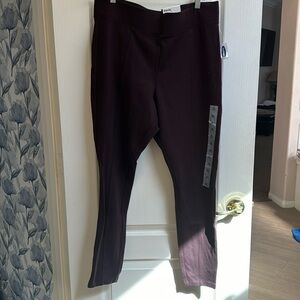 Old navy maroon leggings